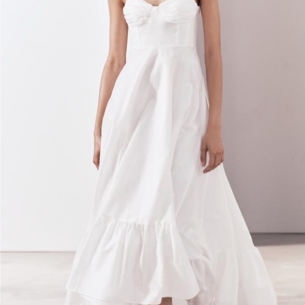EVENUEL RUFFLED POPLIN DRESS - Picture 6 of 12